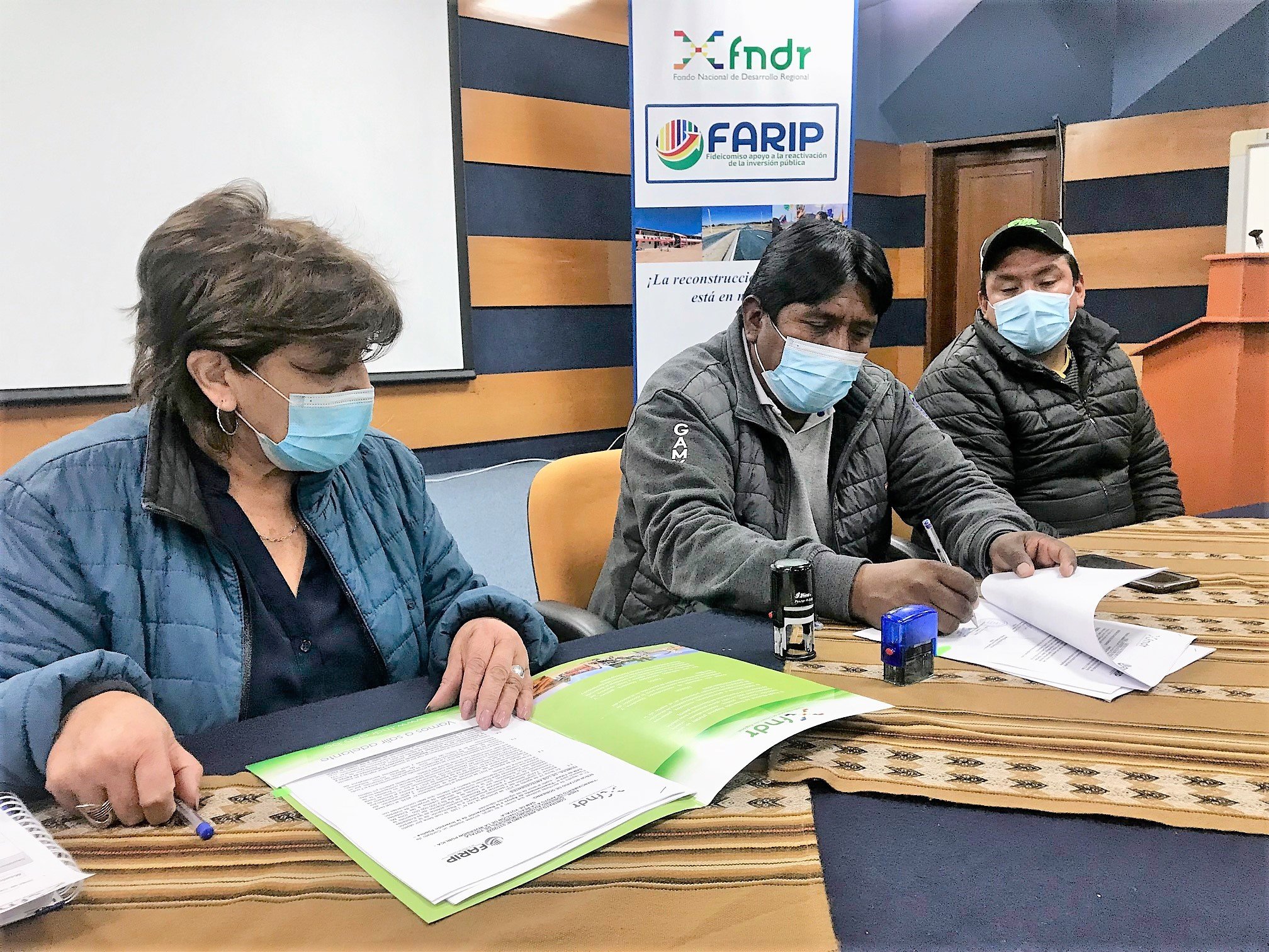 Yotala accede a Bs 1,7 millones de financiamiento del FARIP para dos puentes y alcantarillado sanitario