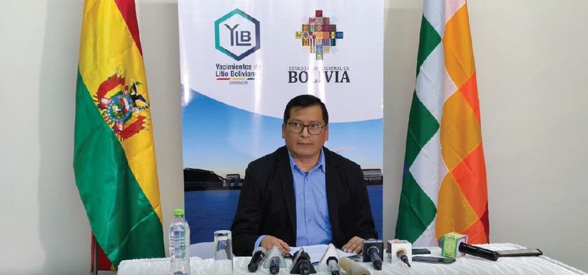 Informe de YLB revela que las seis empresas reportaron tazas de recuperación de litio mayores al 80%