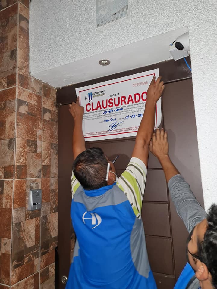 AJ decomisa 56 máquinas de juego ilegales en Santa Cruz