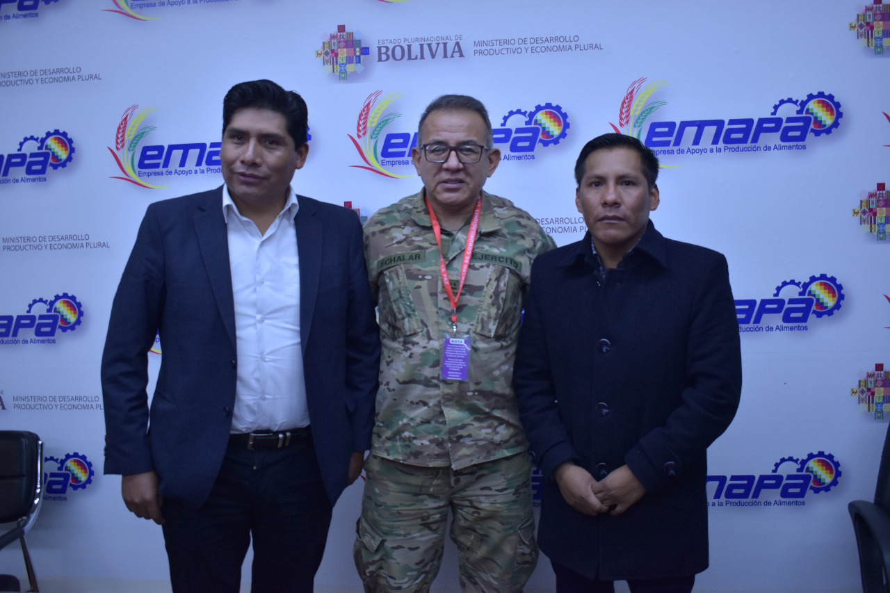 Diputado Santos Mamani: “Buscamos seguridad alimentaria para el país”