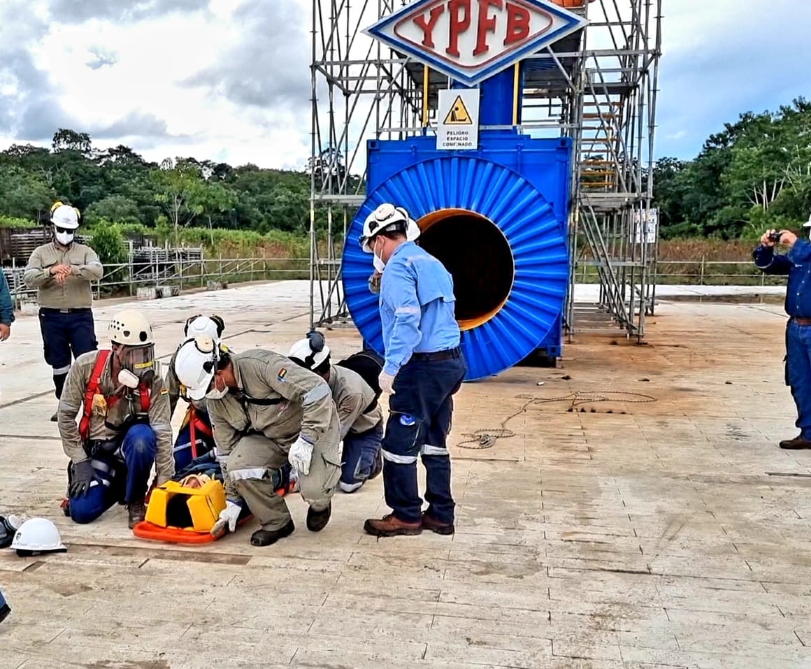 YPFB inaugura centro de entrenamiento en seguridad, medio ambiente y salud en la PAU