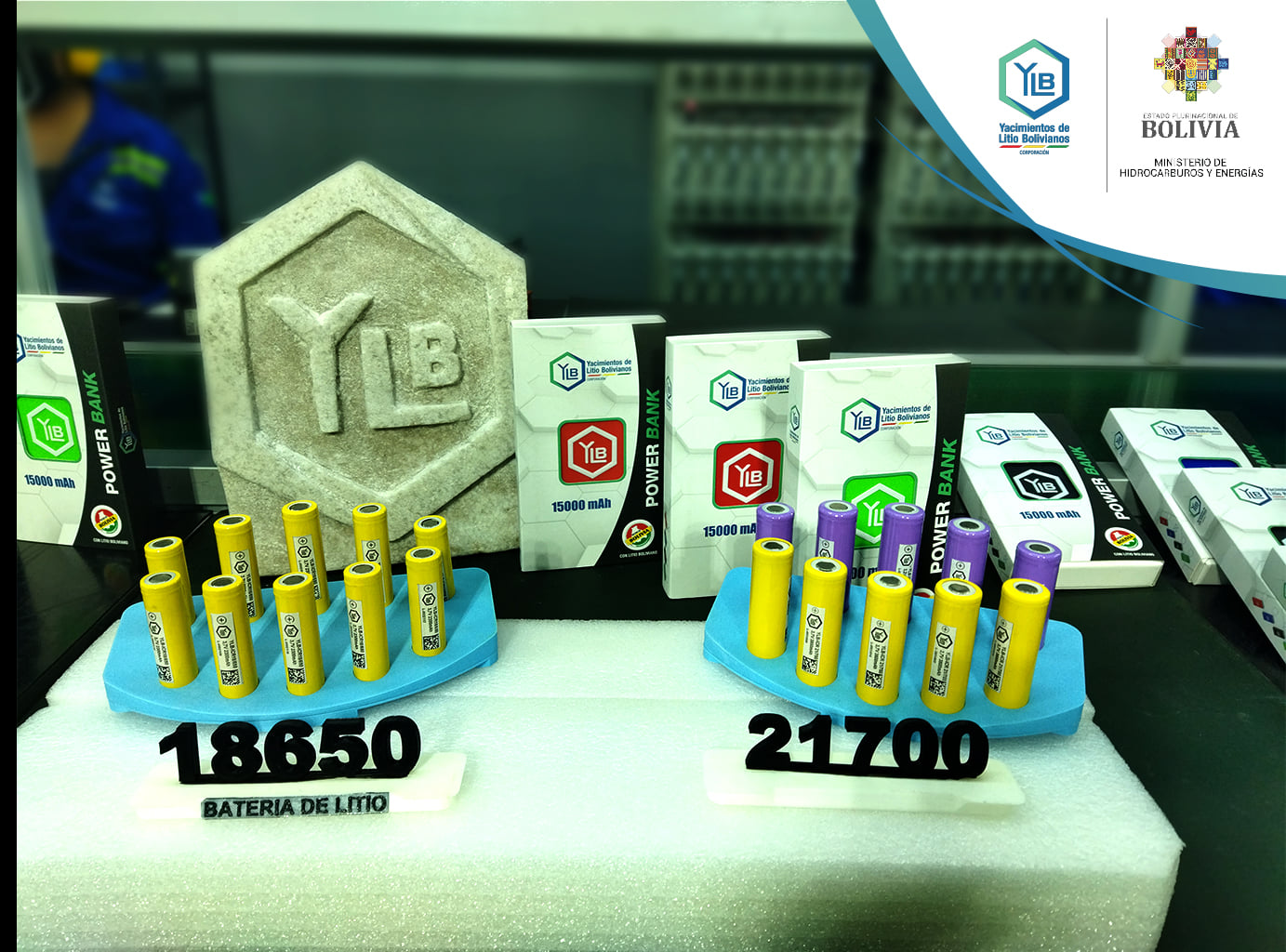 YLB trabaja en baterías cilíndricas para laptops, sistemas fotovoltaicos, bicicletas y autos eléctricos