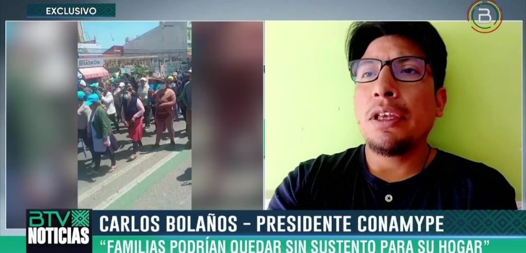 Mypes reportan “irremediable” pérdida de $us casi 52 millones a causa de paro cruceño