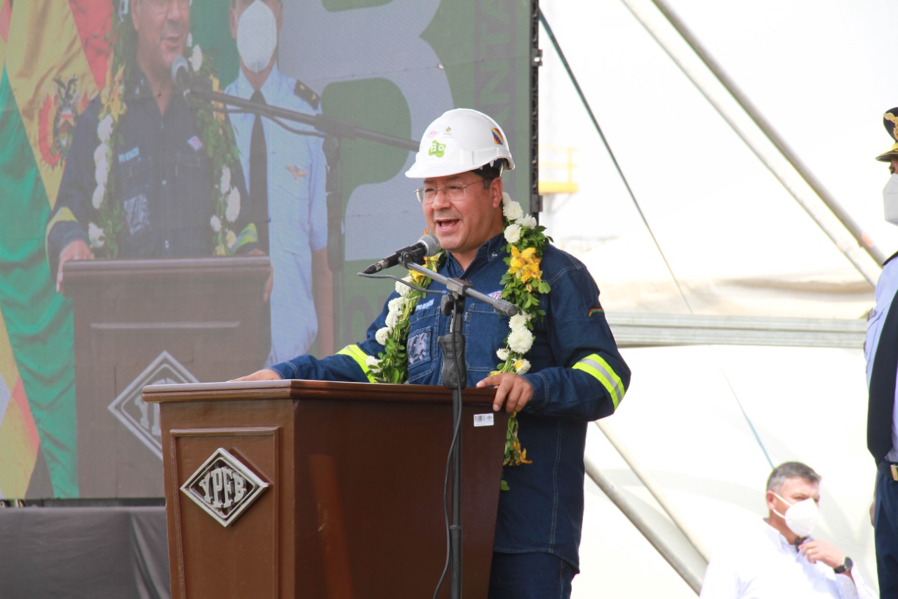 Presidente da luz verde a la fabricación de equipos para la Planta de Biodiésel 1 en Santa Cruz