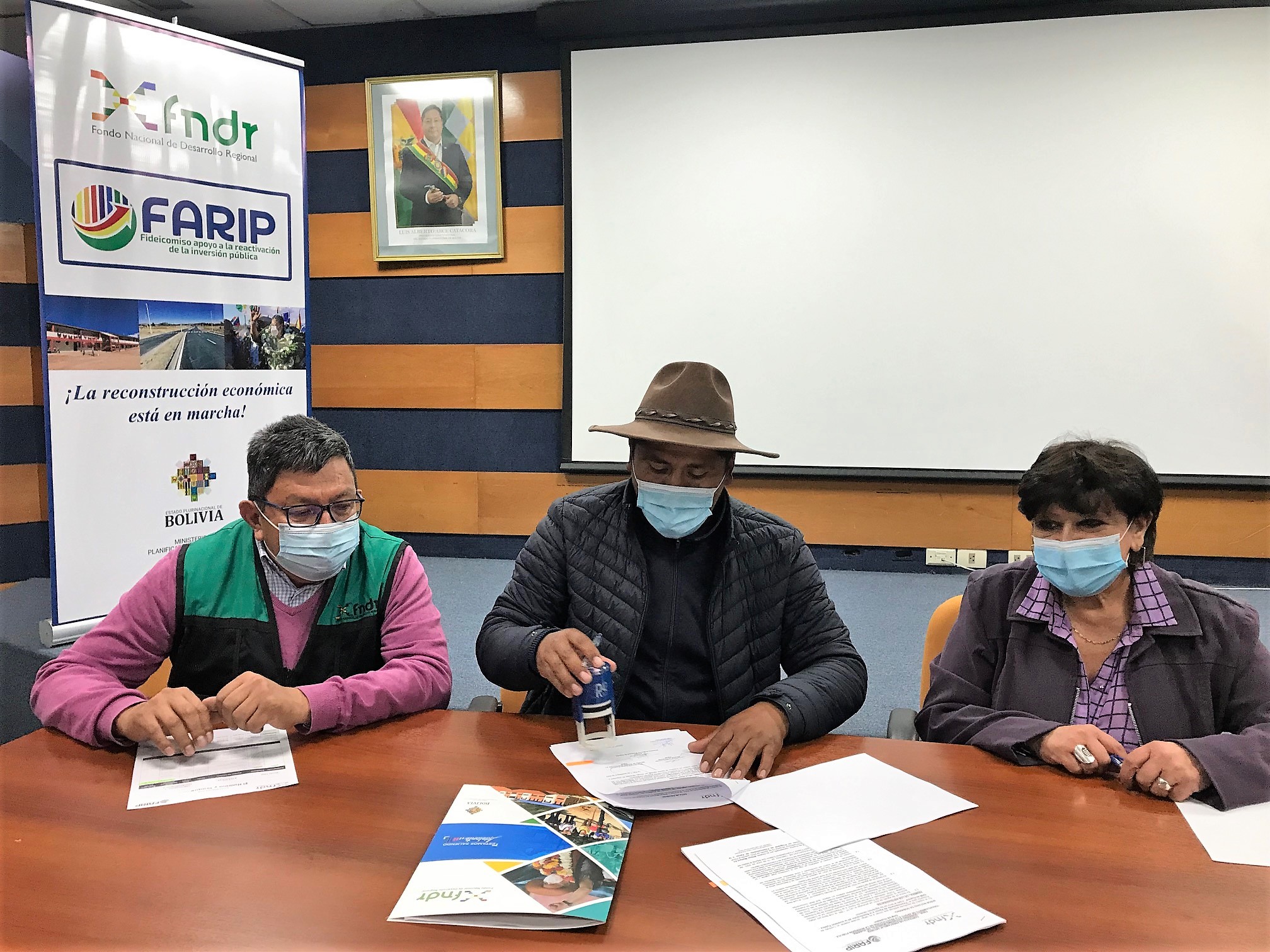 Huarina accede a Bs 1 millón de financiamiento del FARIP para ejecutar proyectos de riego