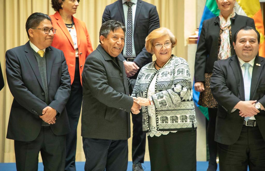 Vicepresidente y la CIDH se reunieron en la Paz