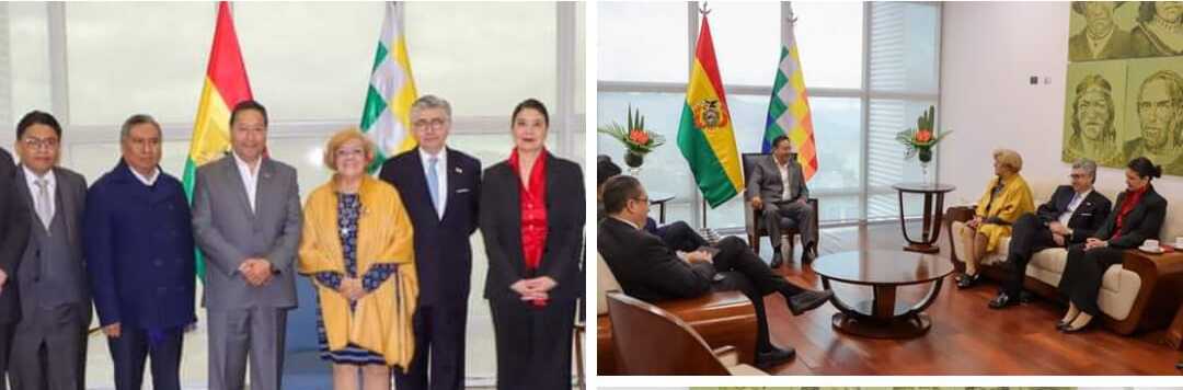 La CIDH concluyó su trabajo en reunión con el presidente Luis Arce, quien reafirmó el “compromiso inquebrantable” con los DDHH