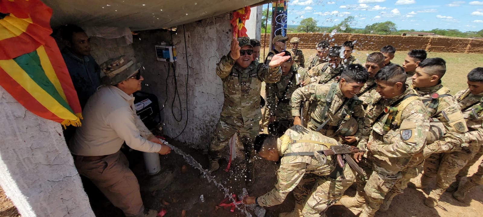 Gobierno socorre al Fortín Ravelo con un pozo de agua, a 91 años de su emplazamiento