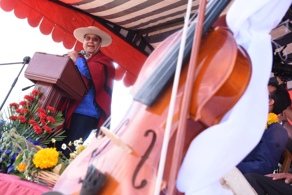 Presidente entrega atajados para fortalecer el agro en el municipio rural de El Puente