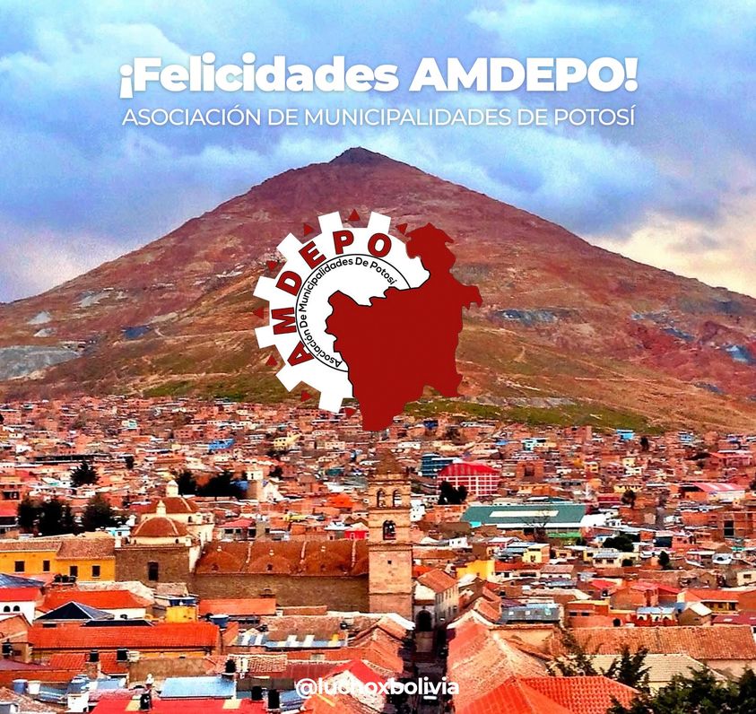 Arce saluda el 23 aniversario de Amdepo y ratifica su compromiso de trabajar con las alcaldías para más obras