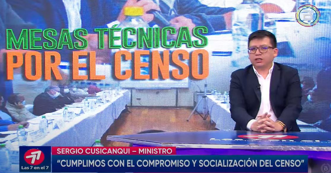 Ministro de Planificación confirma invitación a Camacho para la reunión técnica sobre el Censo 