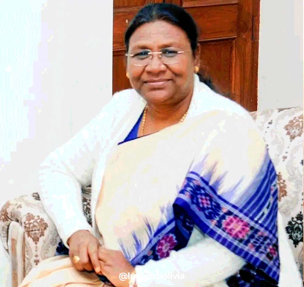 Presidente felicita a Draupadi Murmu, elegida nueva jefa de Estado de la India