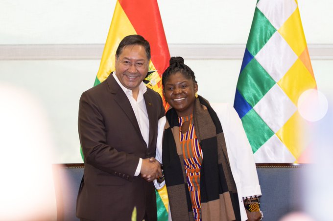 Presidente Arce a Francia Márquez: “Los vientos del sur soplan con más fuerza y fortalecen la Patria Grande”