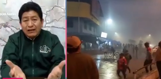 Ministro Montaño advierte que no es casual la protesta en Santa Cruz y ve intentos de desestabilización