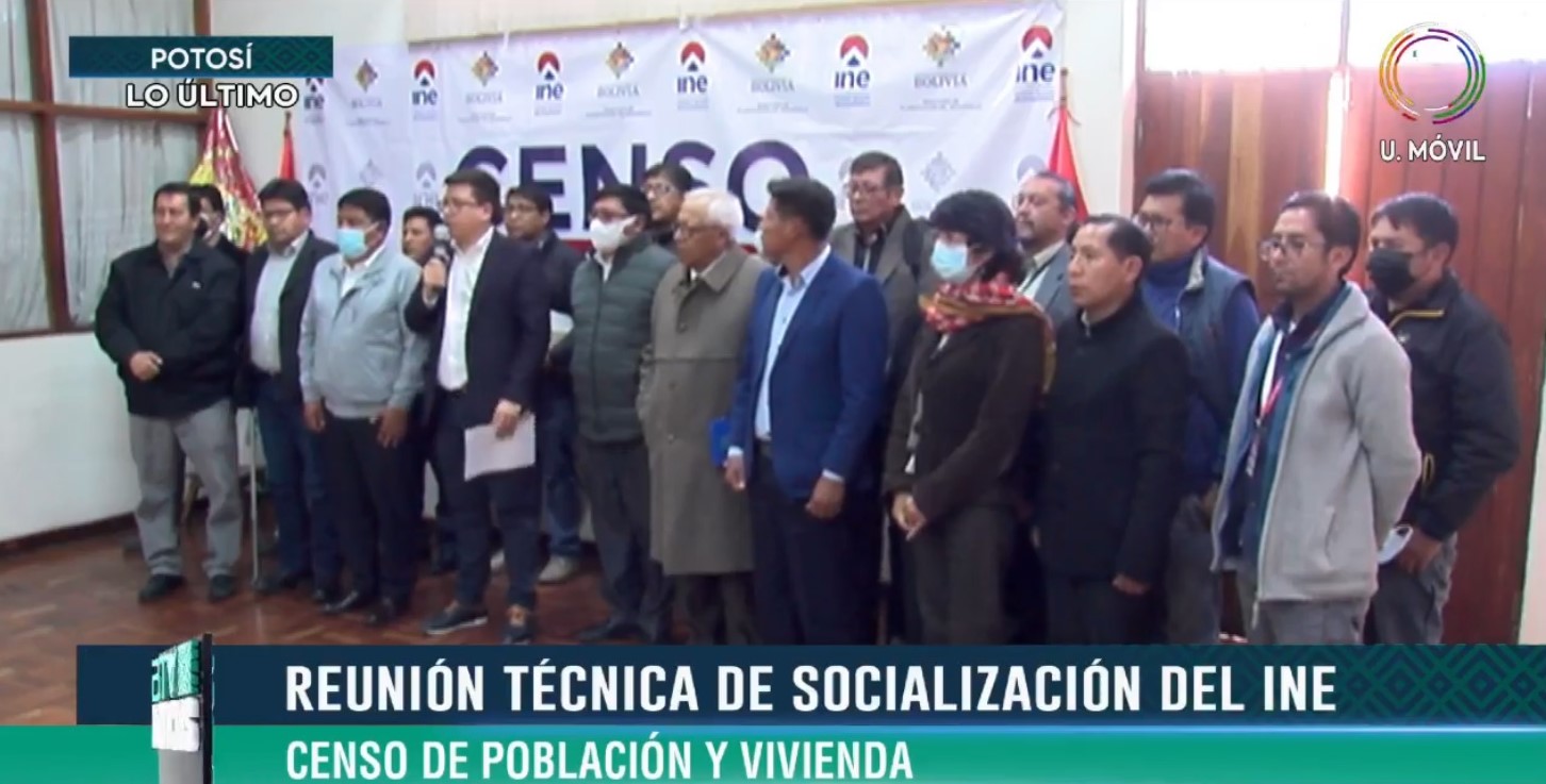 Gobierno y autoridades de Potosí coinciden en el carácter técnico y en cumplir objetivos del proceso censal