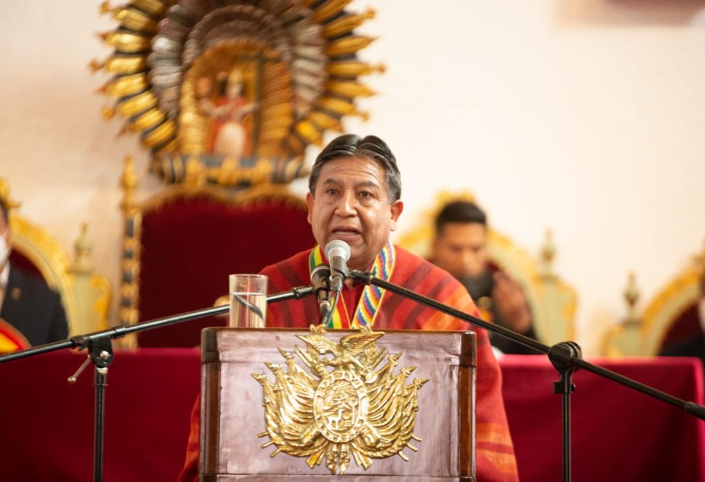 Vicepresidente afirma que Bolivia camina hacia la democracia inclusiva y complementaria