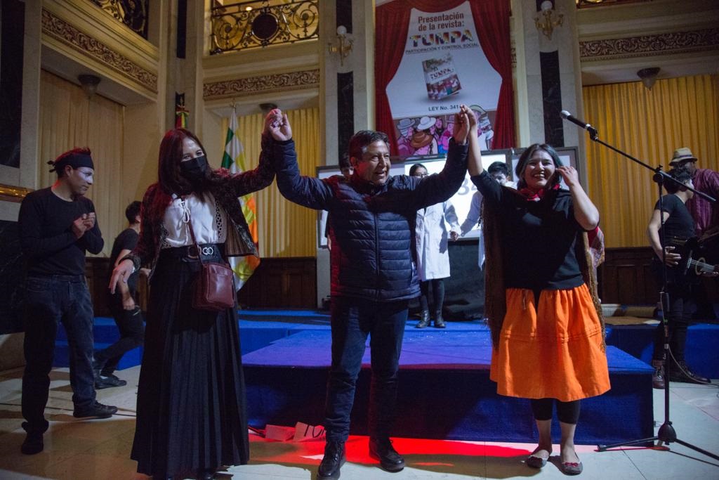 Nace la revista “Tumpa”, Choquehuanca llama al control entre todos y la lucha conjunta contra la corrupción