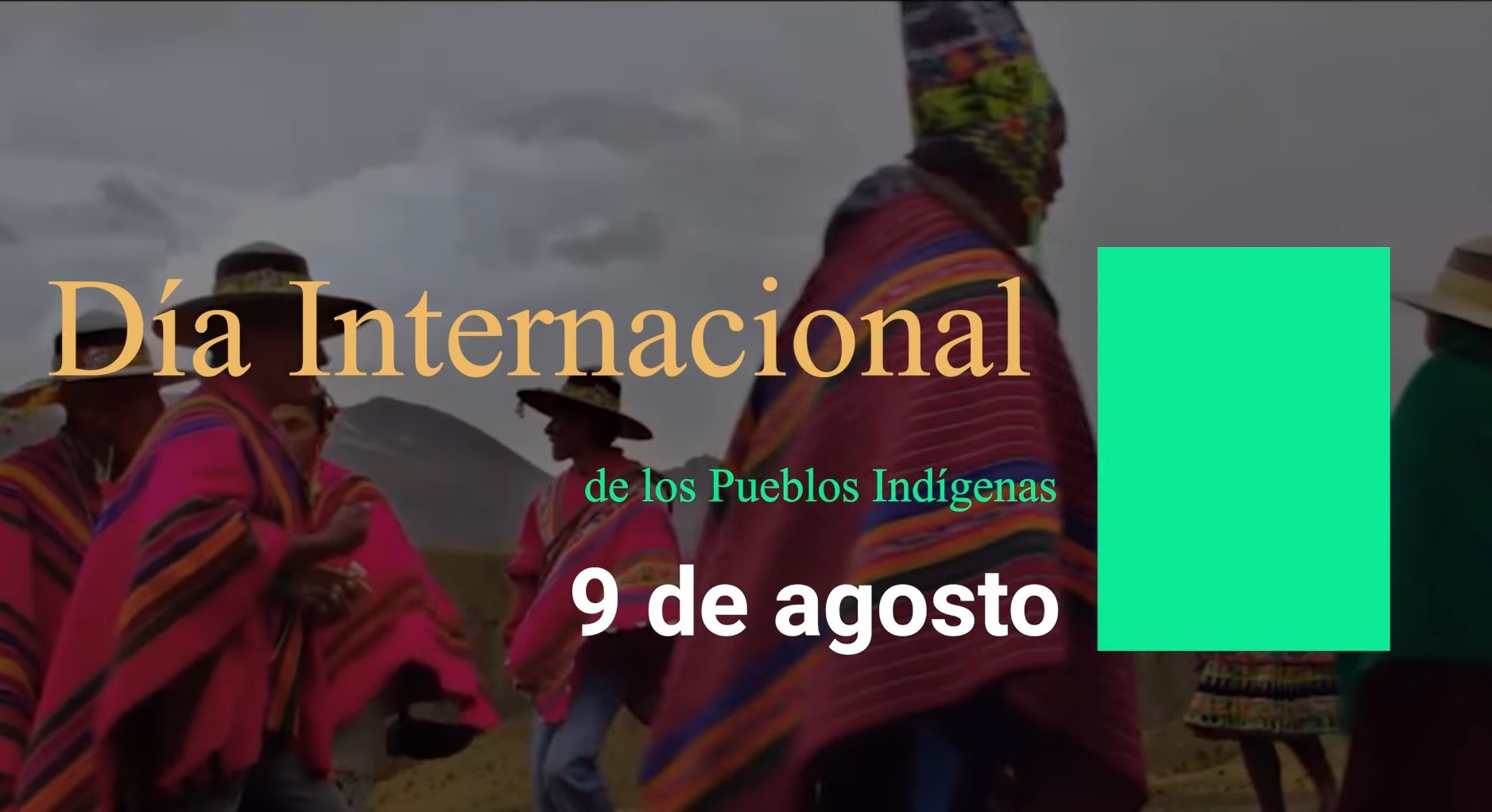 Vicepresidente Choquehuanca rinde homenaje a pueblos indígenas y asegura que el sol volverá a brillar para los indígenas