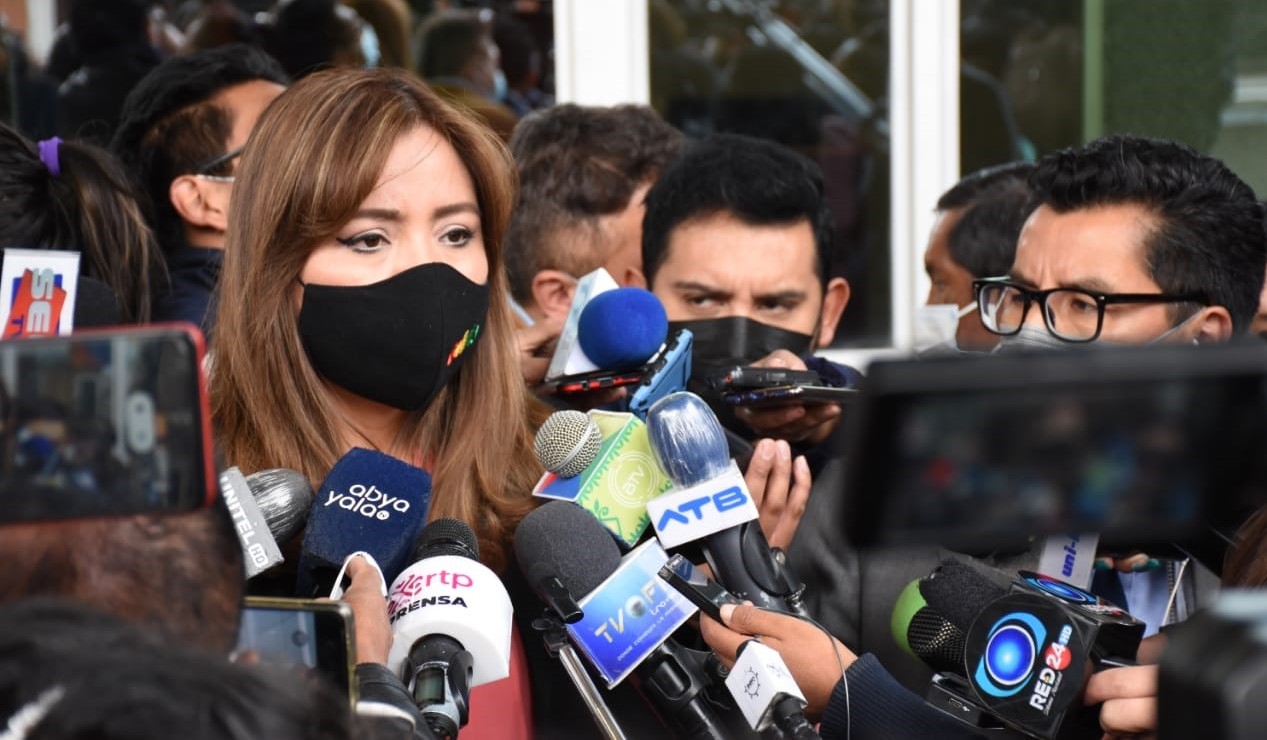 Viceministra Alcón afirma que hay un 90% de normalidad en las provincias de Santa Cruz