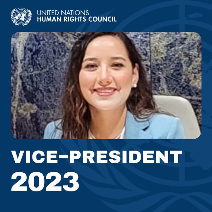 La embajadora Maira Macdonal Álvarez asumirá vicepresidencia del Consejo de DDHH de la ONU en 2023