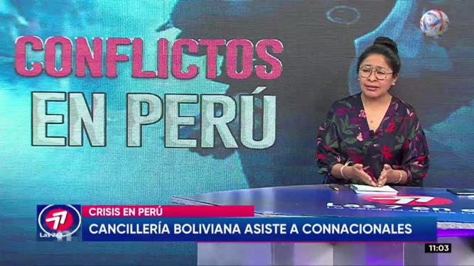 Bolivia activa cooperación consular con Chile y Argentina para ayudar a connacionales afectados por la crisis peruana