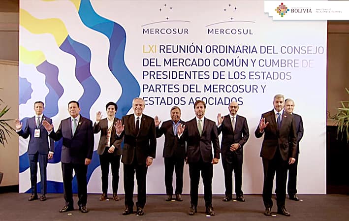 Mercosur ratifica respaldo al Corredor Ferroviario Bioceánico de Integración del cual Bolivia es parte