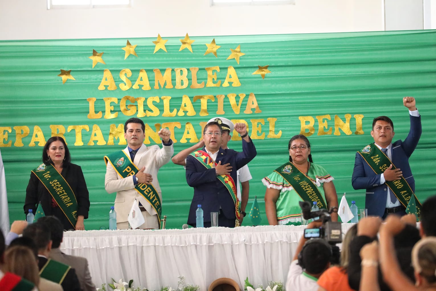 Presidente Arce conmemora el aniversario 180 de Beni y destaca su vocación productiva