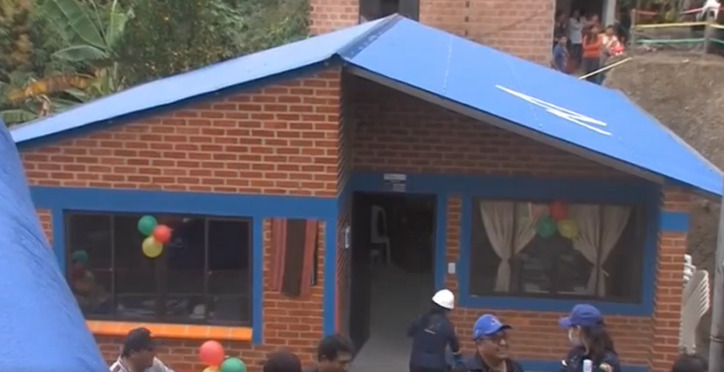 Coroico se beneficia con 30 viviendas sociales edificadas con más de Bs 3,4 millones