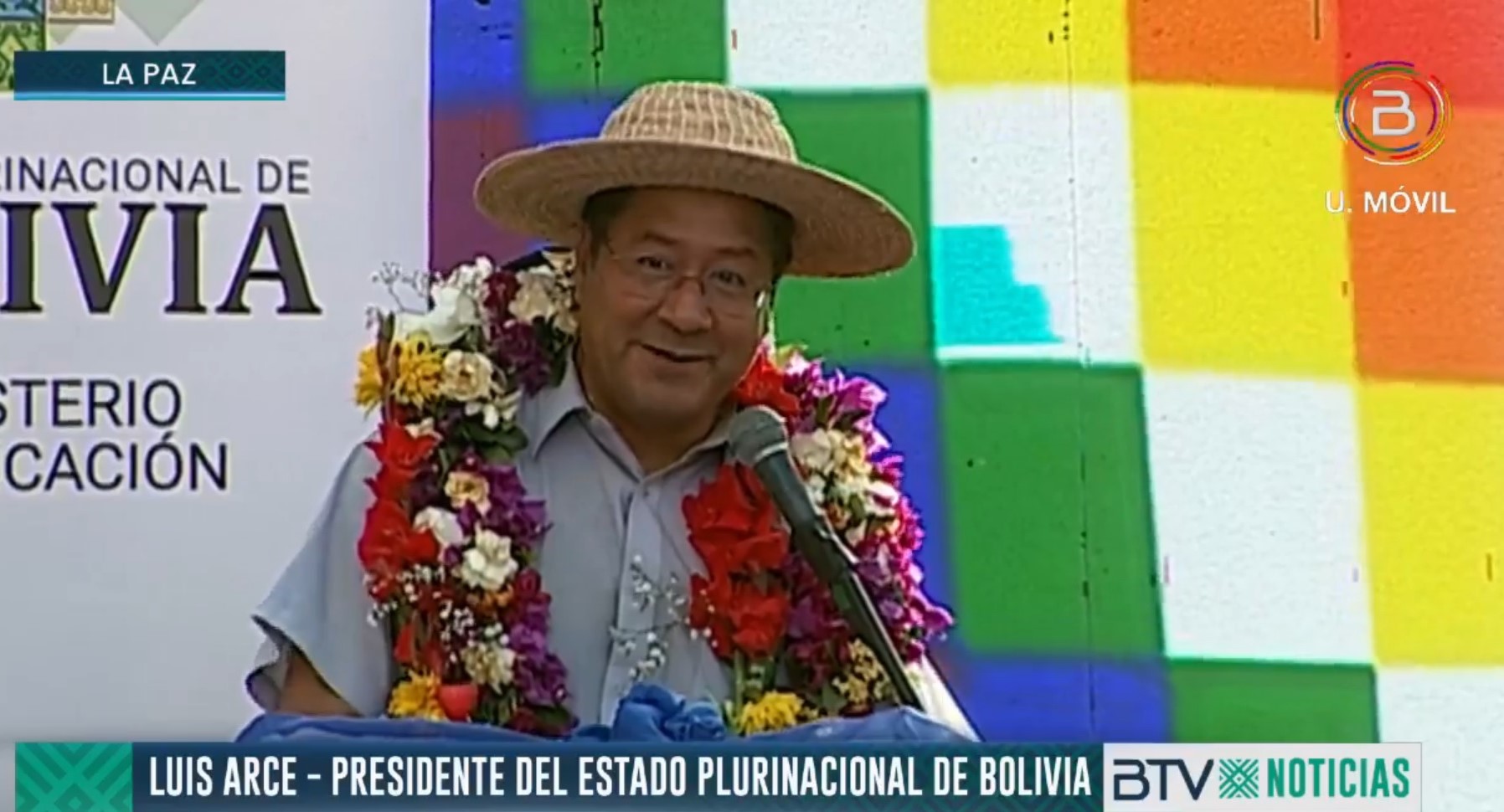 Arce inaugura unidad académica de formación de maestros en Caranavi y pide unidad para salir adelante