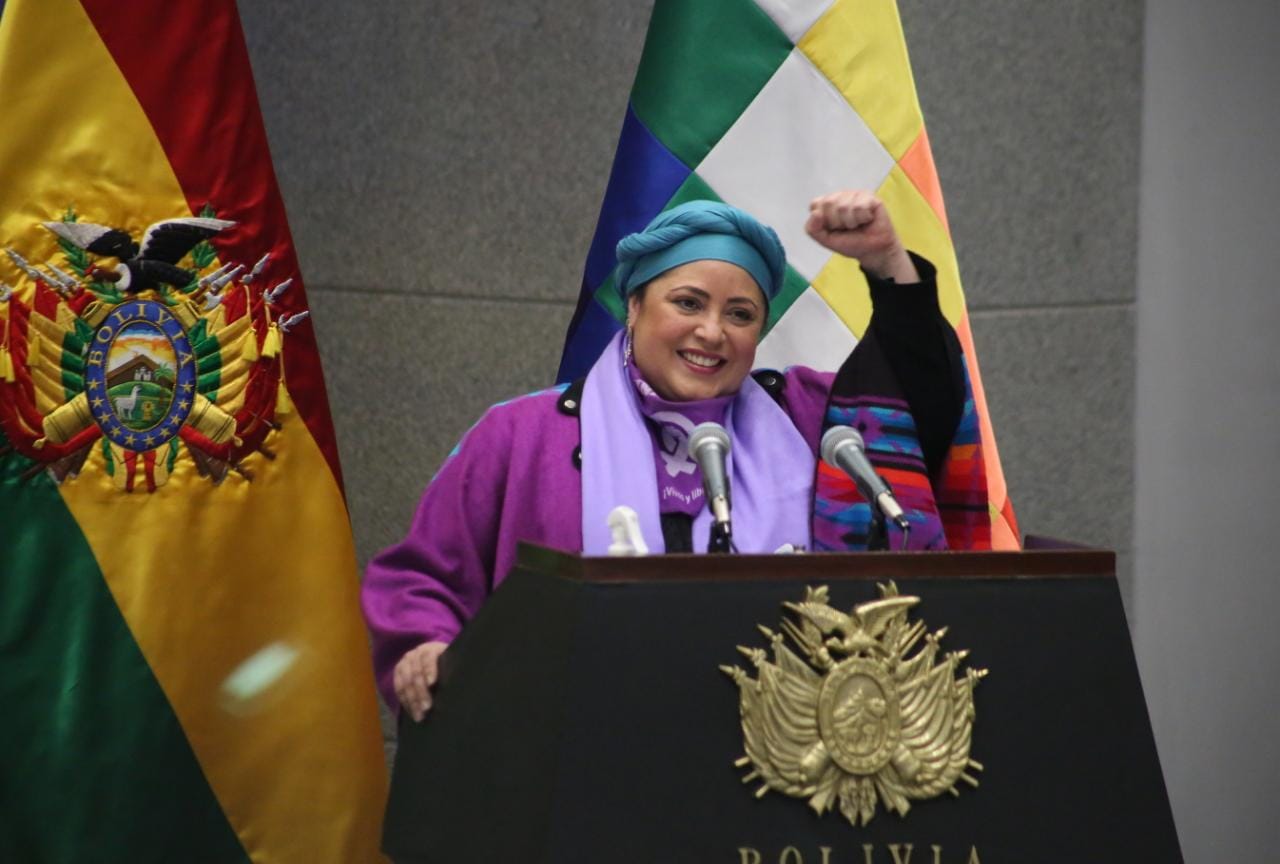 Ministra Prada: El anteproyecto de fortalecimiento a la Ley 348 fue construido colectivamente entre todas las mujeres