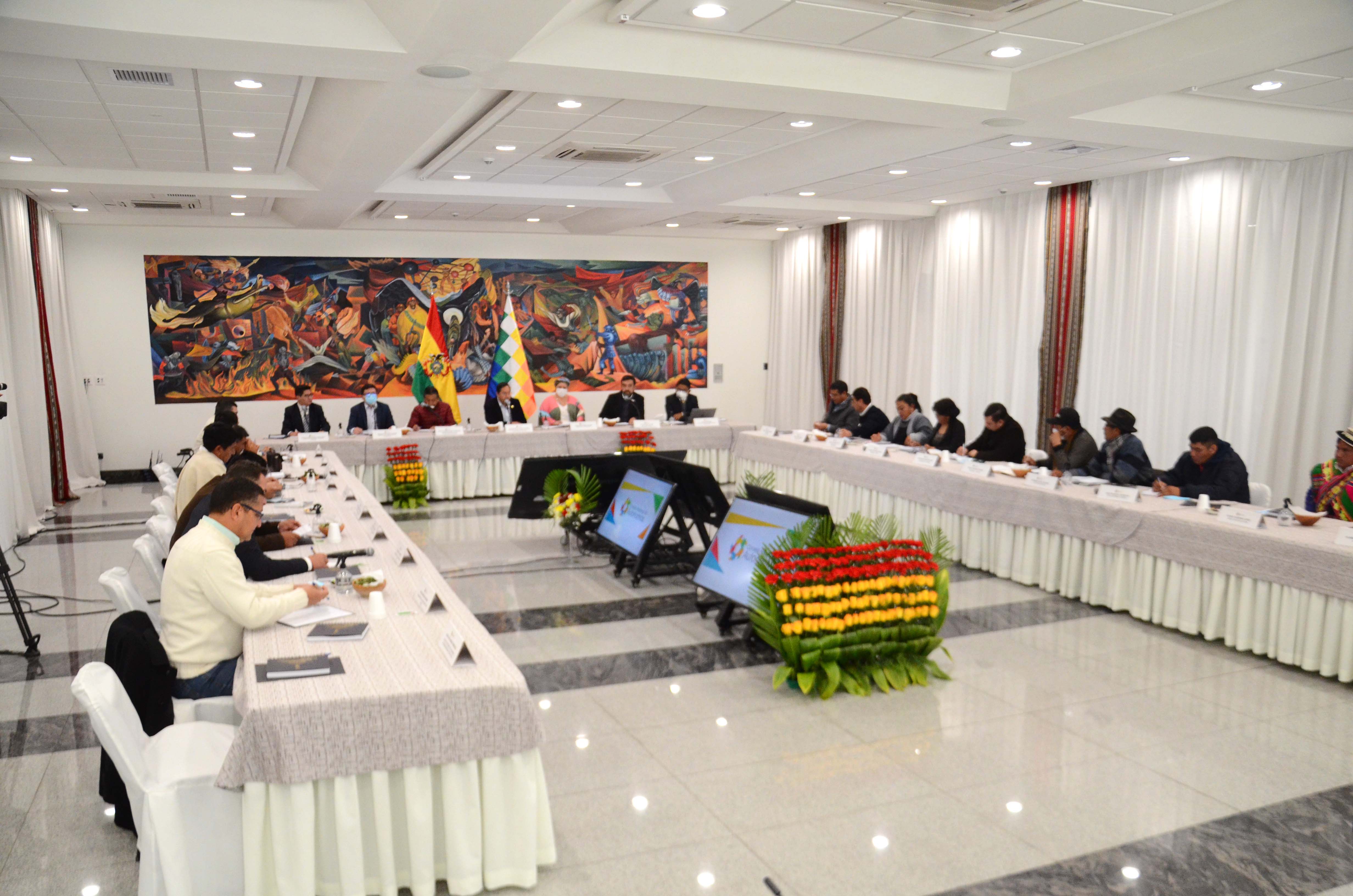 Presidente Arce se reunirá con alcaldes de ciudades capitales, sistema universitario y organizaciones de Potosí