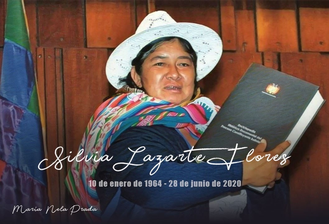 Presidente Arce recuerda a Silvia Lazarte, líder indígena que impulsó la refundación de Bolivia