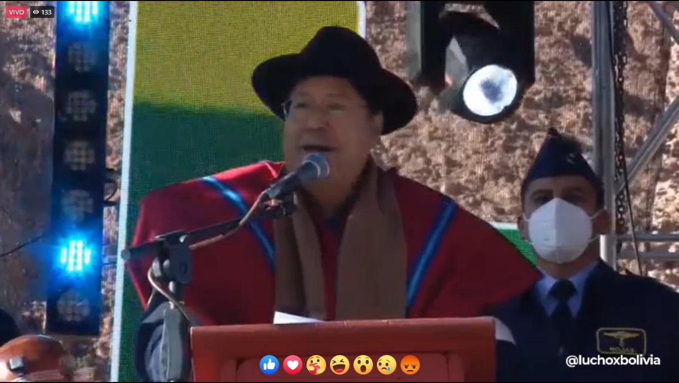 Presidente Arce participa en el décimo aniversario de la Empresa Minera Corocoro (adelanto)