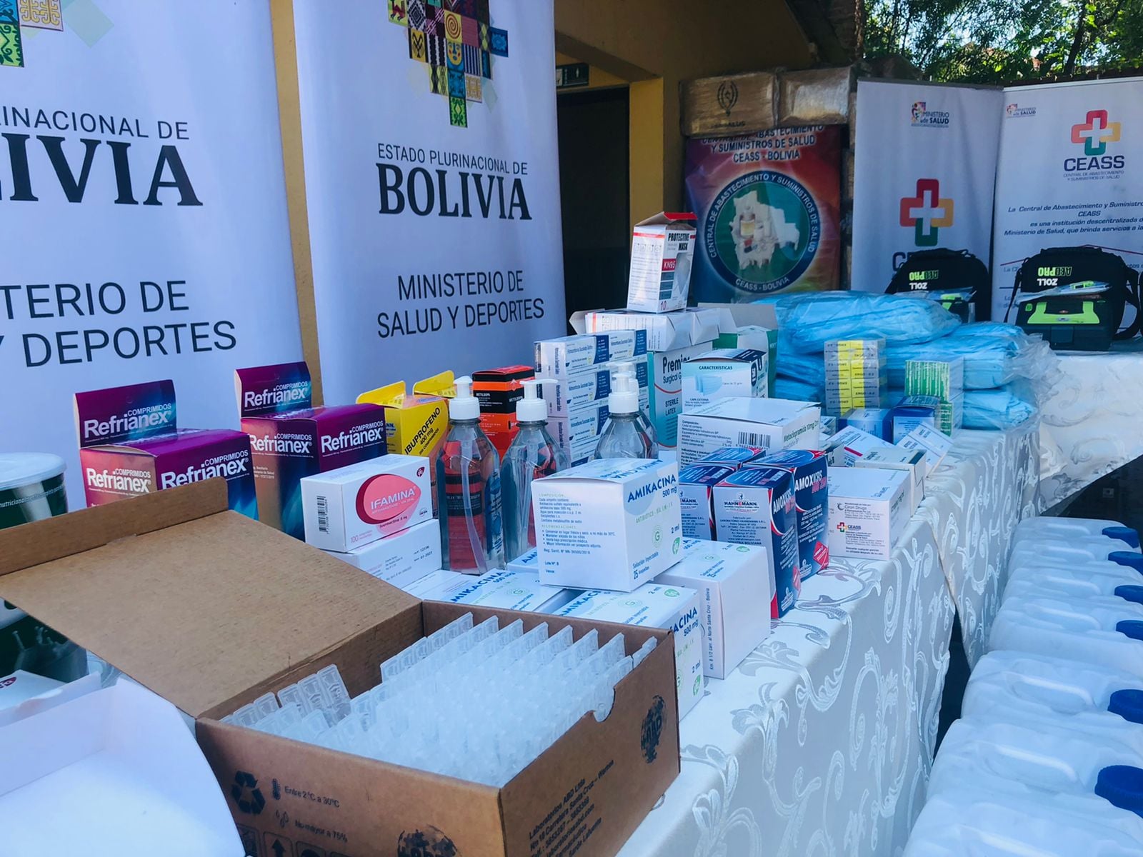 Presidente resalta entrega de alimentos, enseres y vituallas a comunidades guaraníes afectadas por riadas en Tarija