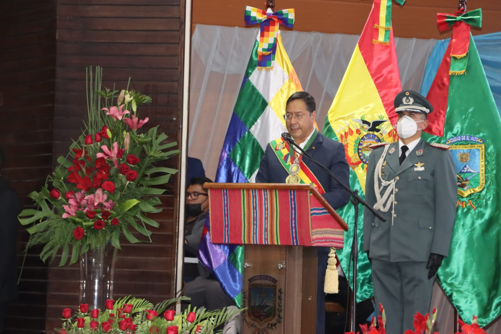 Presidente destaca la reactivación productiva en la ciudad de El Alto