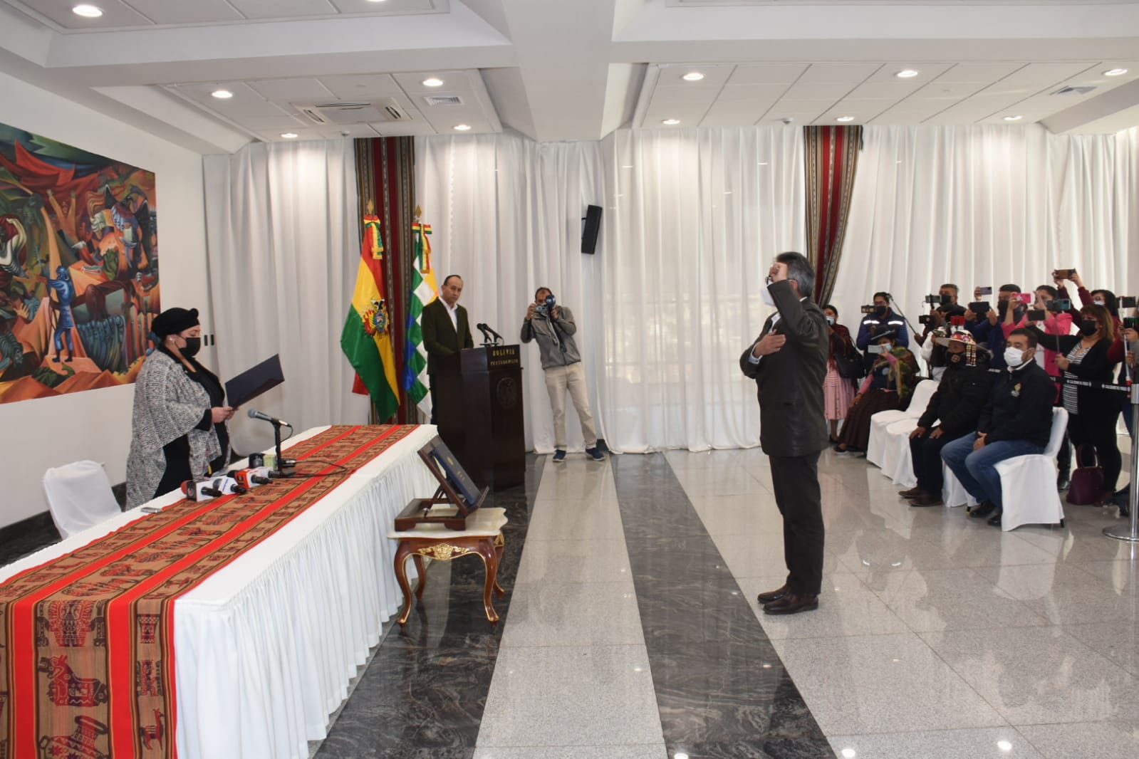 Gustavo Torrico asume el cargo de Viceministro de Coordinación y Gestión Gubernamental