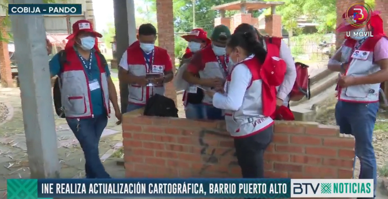 INE avanza en la actualización cartográfica y exhorta a brindar información en domicilios 