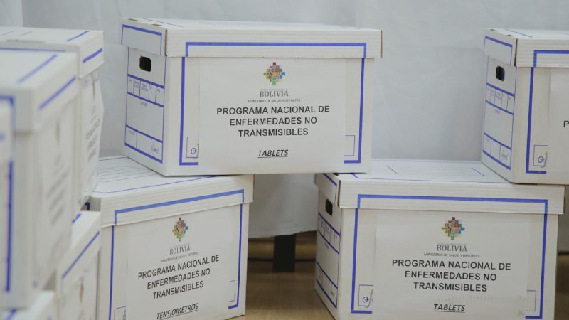 Presidente Arce resalta entrega de equipos de salud en Oruro, Santa Cruz, Tarija y La Paz