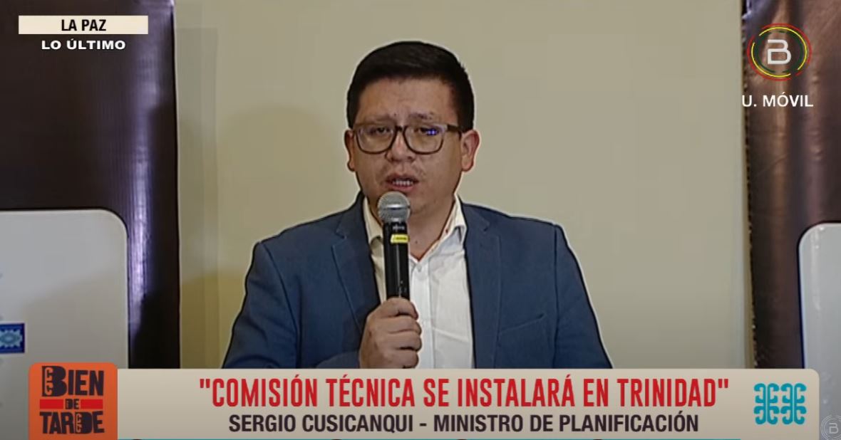 Gobierno convoca al diálogo en Trinidad para definir la fecha del censo