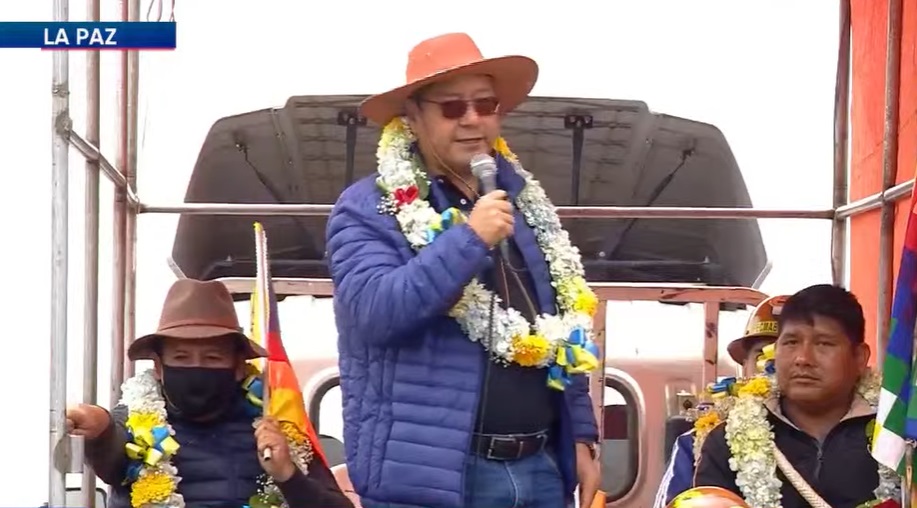 Presidente Arce: “Unidos, la oligarquía nos tiene miedo”