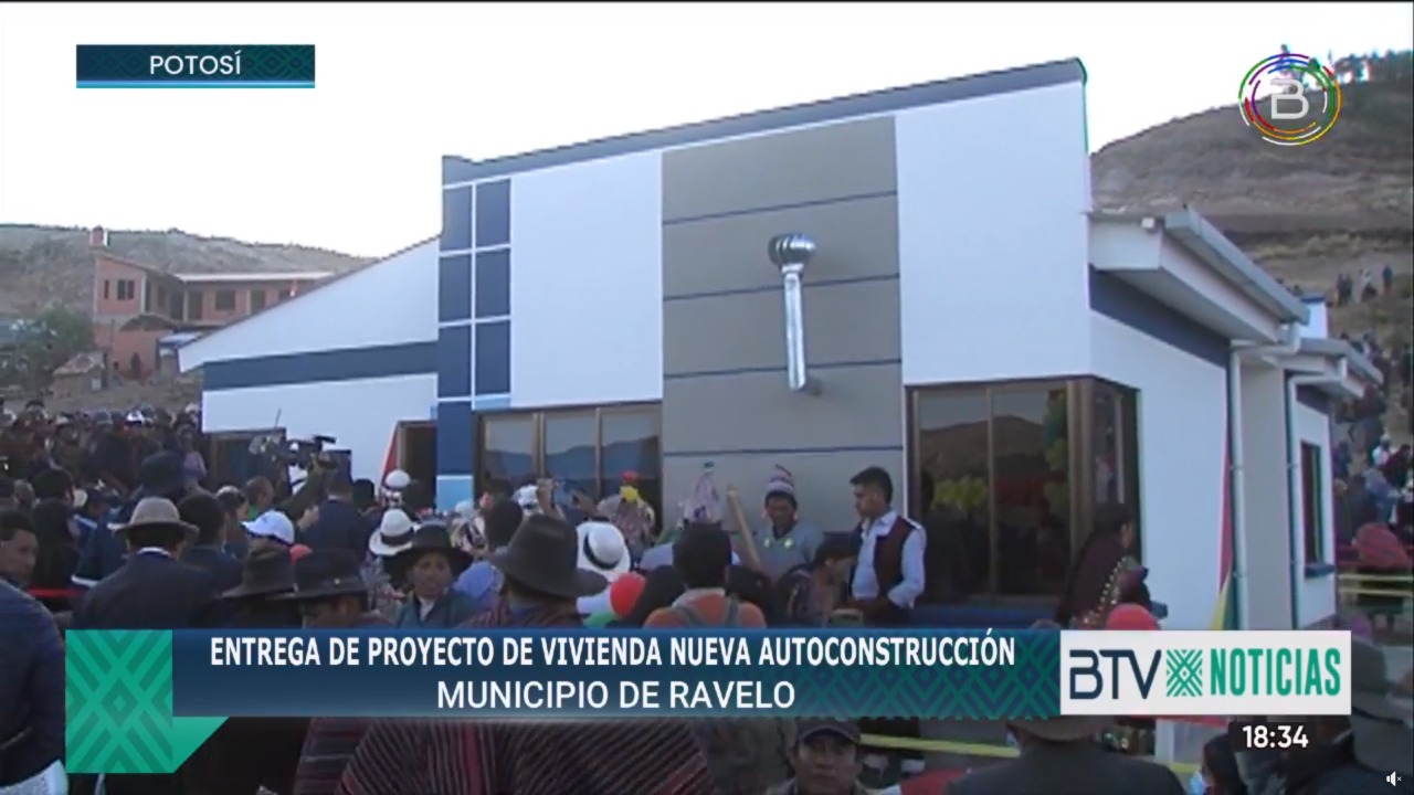 Gobierno entrega 60 viviendas sociales en Potosí