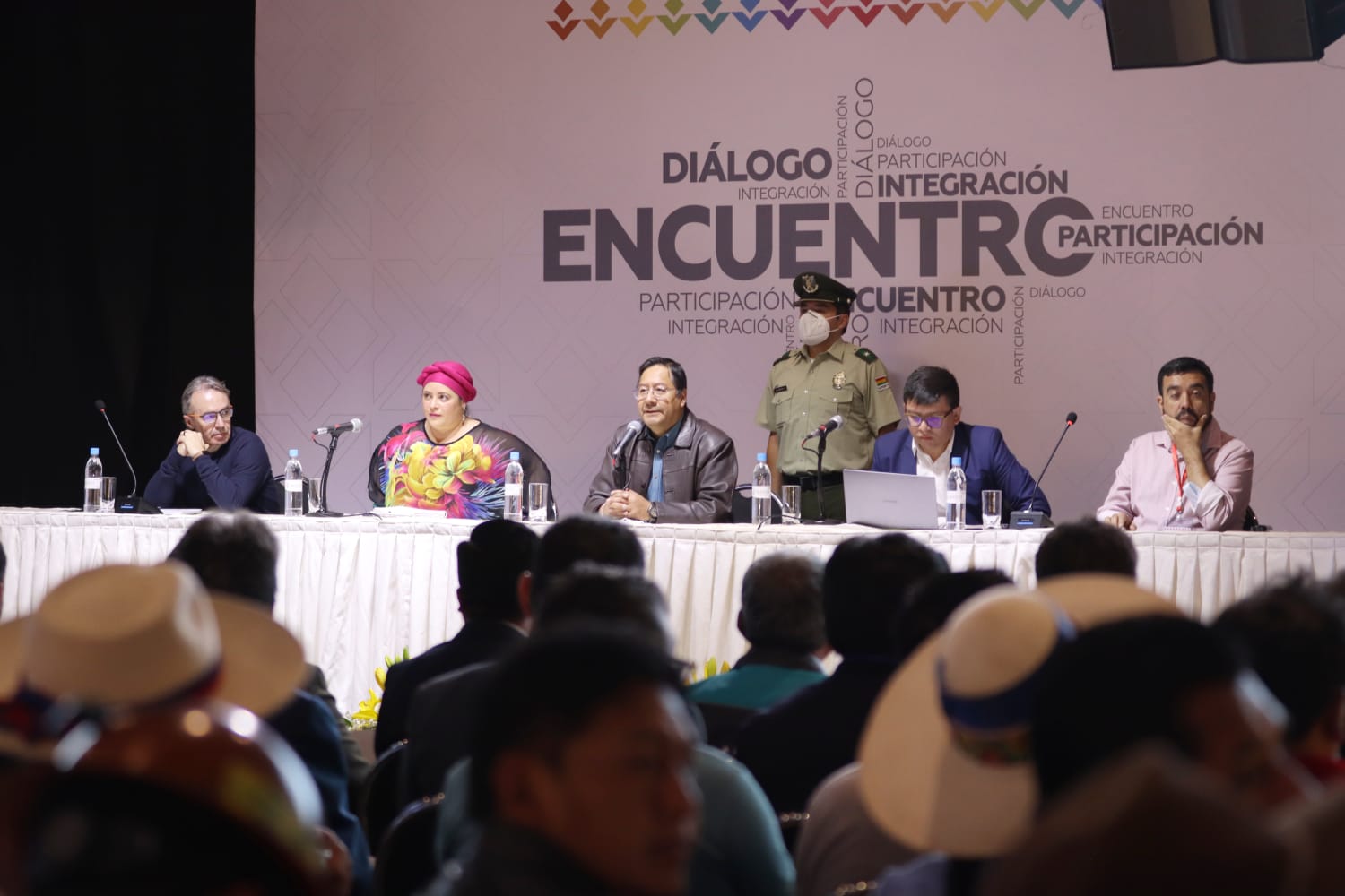 Bolivia acude al Encuentro Plurinacional y apuesta por el diálogo, destaca el presidente