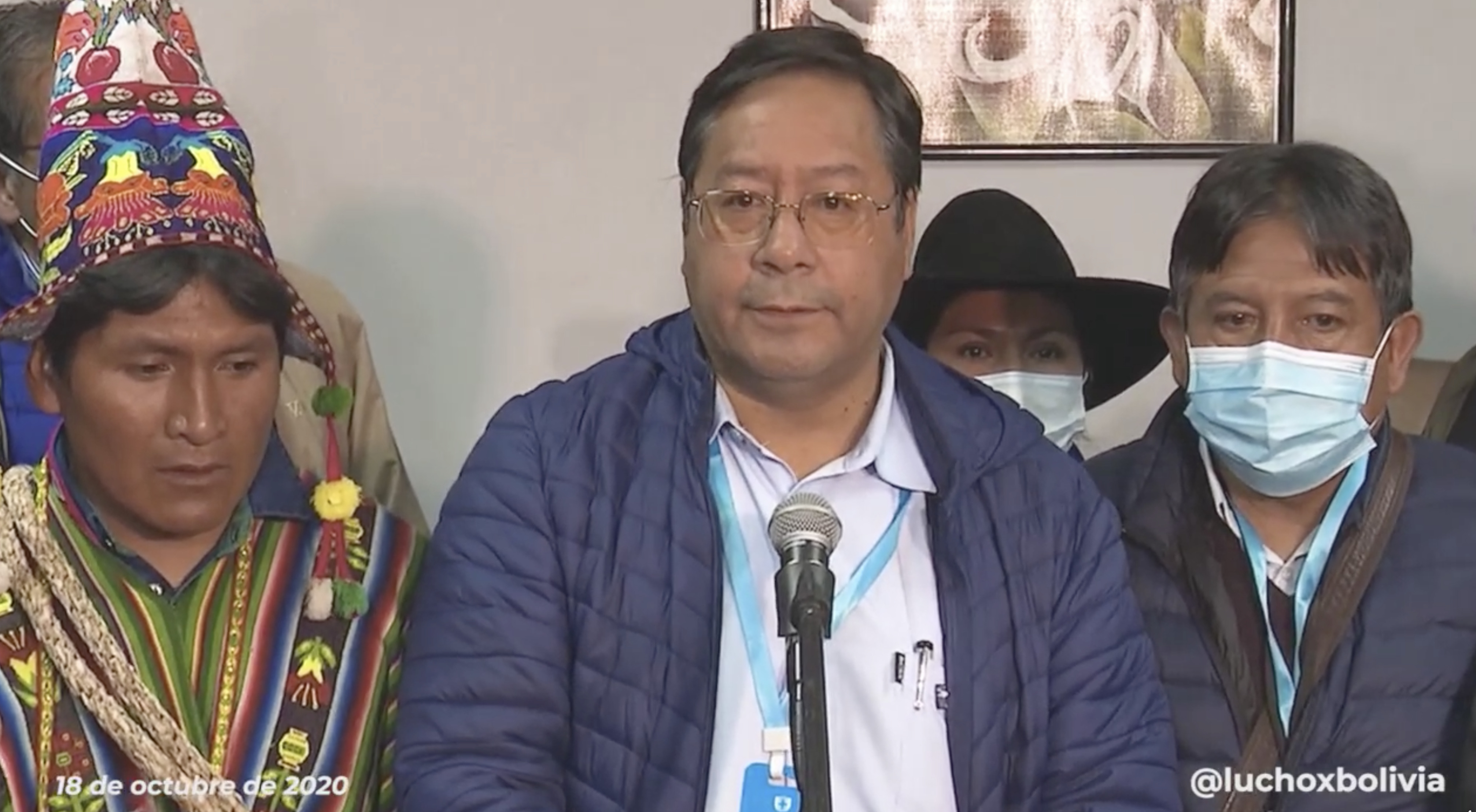 Arce conmemora victoria electoral de 2020 y afirma que la derecha golpista no pasará