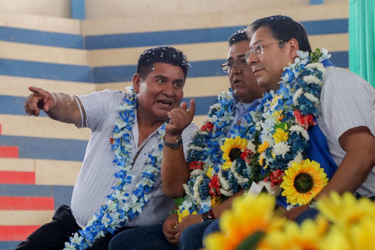 Presidente afirma que Bolivia está bien porque el Gobierno apuesta por los productores