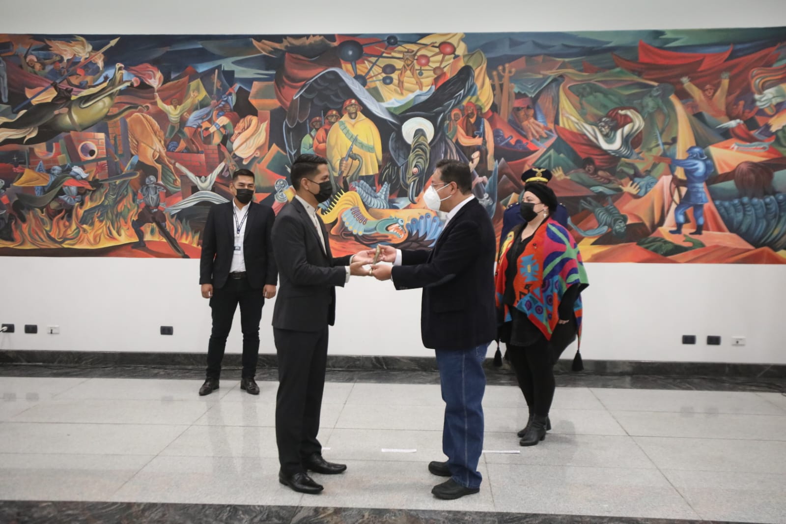 Arce viaja a las Naciones Unidas y Andrónico Rodríguez asume la Presidencia del país