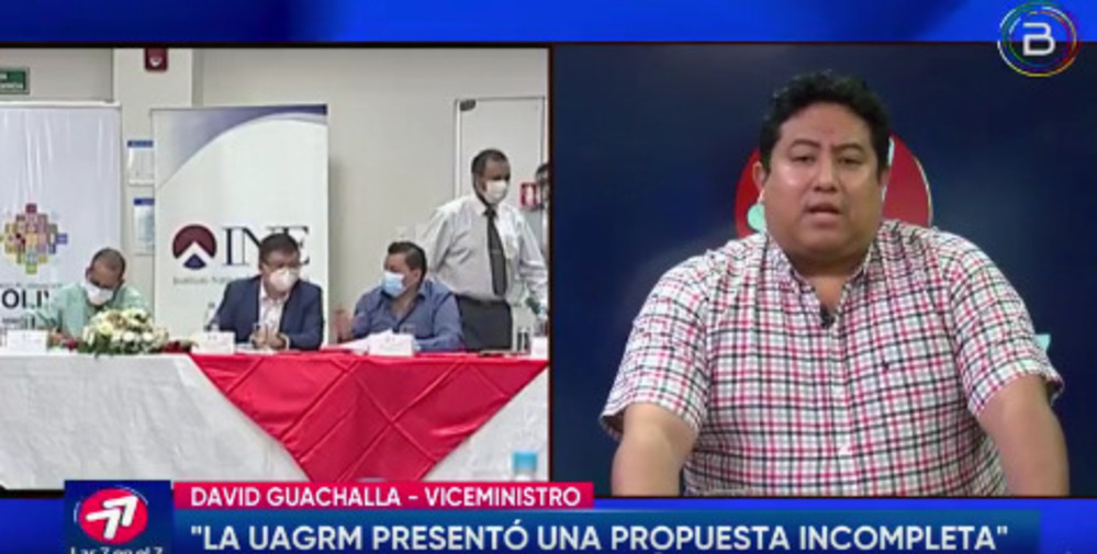 Viceministro: Sólo autoridades cruceñas tienden a politizar el Censo, los demás departamentos coinciden que es una actividad técnica