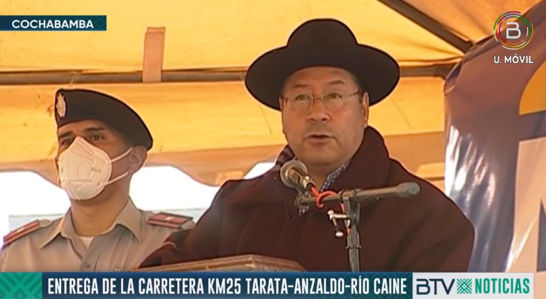 Presidente entrega carretera asfaltada en Cochabamba e instruye otra obra para la conexión con Sucre