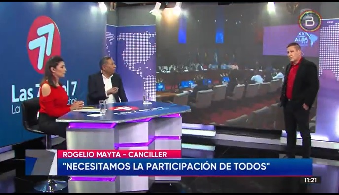 Canciller: Urge establecer diálogo hemisférico renovado y equilibrado ante la fragilidad institucional internacional