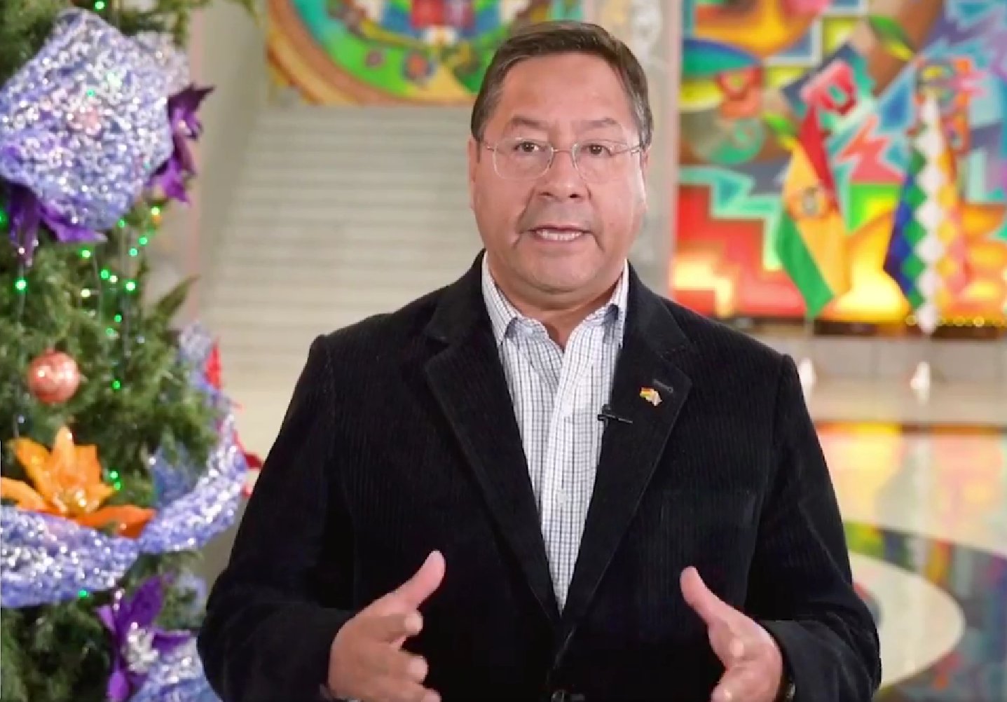 Presidente: Bolivia es una gran familia que superó la crisis y la confrontación y unida seguirá por la senda del crecimiento y la justicia social