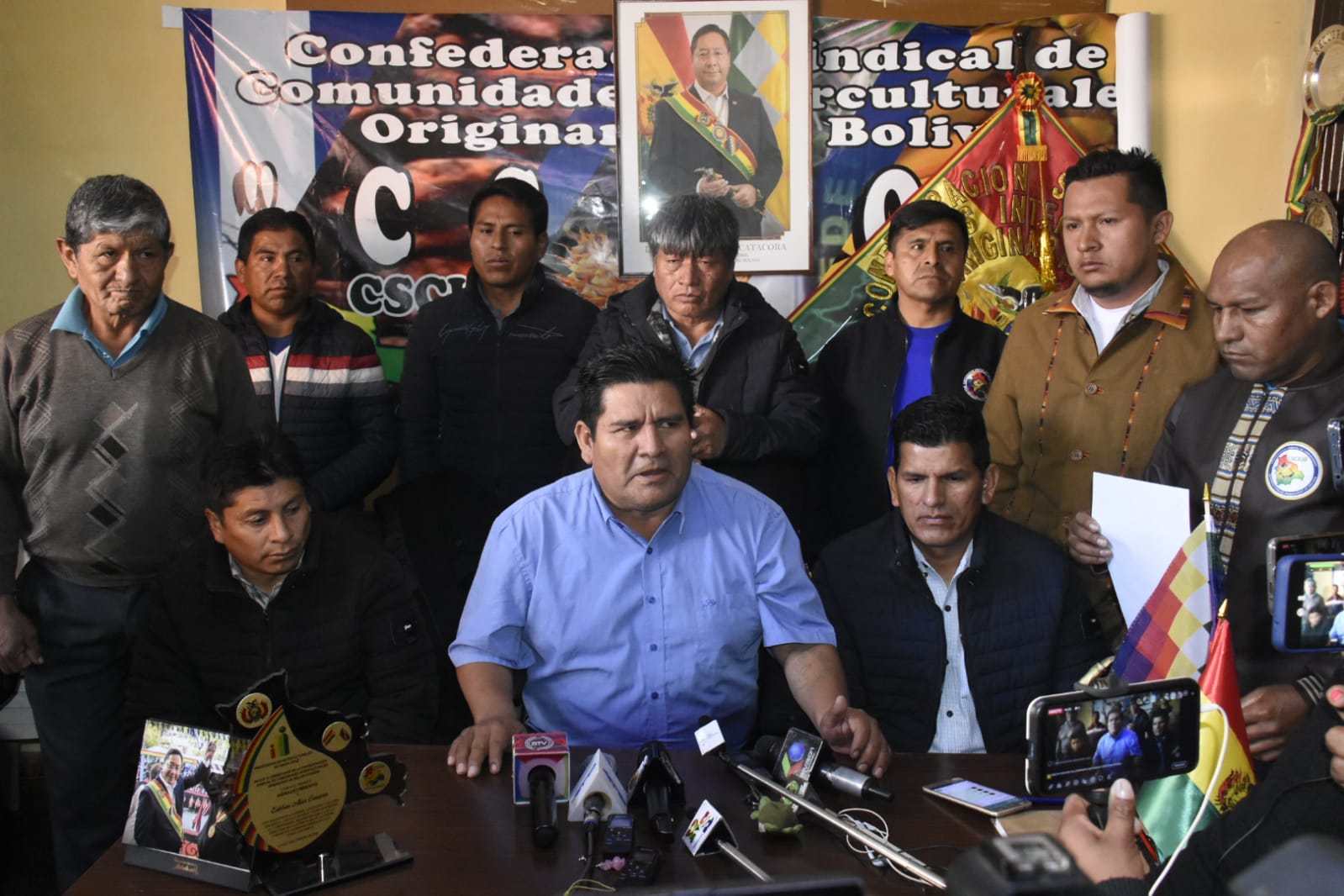 Pacto de Unidad y COB marcharán en defensa del Gobierno nacional el 25 de agosto